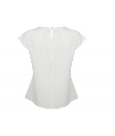 Top femme blanc MC de dos